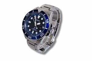 1円 SEIKO セイコー プロスペックV157-0BT0 3針 グレー文字盤 メンズ 腕時計 ソーラー ダイバー 中古良品 作動OK 迅速対応