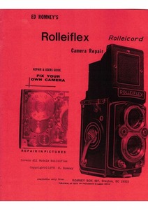 RolleiFlex ローライ フレックス・コード CAMERA REPAIR 管理J973-38