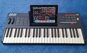 ★初期iPadをシンセWSへ★AKAI SYNTHSTATION 49 〜第三世代iPadドック付 MIDIコントローラ