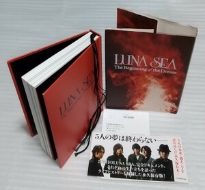 スペシャル ブック永久保存本しおり紐5本仕様ロック バンド LUNA SEA The Beginning of the Dream ライヴ写真ROCKIN