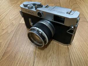 Canon P 50mm 1:1.8 キャノン レンジファインダー フィルムカメラ 現状品
