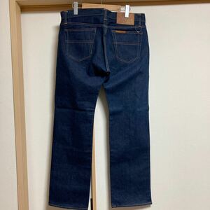 【未使用】CANTON X-WEST キャントン 1252K デニムパンツ ビンテージジーンズ インディゴ W36 TALON ZIP 紙パッチ 赤耳 USA製 リジッド