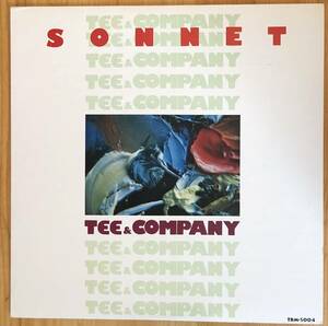 美盤 ティー&カンパニー / ソネット TEE&COMPANY / SONNET TBM-5004 LP レコード 和ジャズ 植松孝夫 高柳昌行 森剣治 今田勝