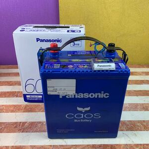Panasonic パナソニック CAOS カオス60B19L /C7 301CCA 廃棄カーバッテリー無料回収　パルス充電済み　バッテリーチェッカー有料にて同梱