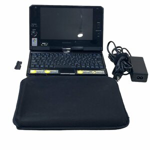 USED KOHJINSHA 工人舎 SA5シリーズ SA1F00 ミニPC レトロ モバイル 昭和 Windows XP ACアダプタ ケース付 通電確認済 ミニノートPC