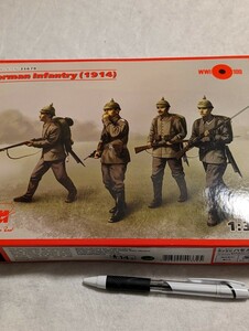 送料込み！ＩＣＭ 1/35 ＷＷⅠ ドイツ歩兵　未組立