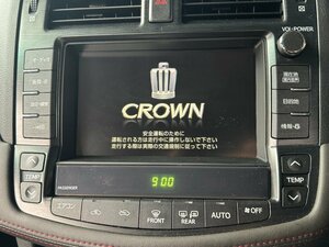 TOYOTA トヨタ CROWN クラウン GRS200 純正 マルチモニター ナビユニット セット 2019年地図データ 86111-30770 86120-30F71