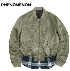 PHENOMENON 14SS 38 M ドッキング MA-1 フェノメノン ボンバージャケット ブルゾン