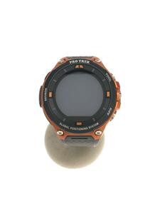 CASIO◆Smart Outdoor Watch PRO TREK Smart WSD-F20-RG [オレンジ]/-/レザ