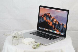 Apple MacBook Pro Retina Late2013 A1398 macOS　Core i7 2.30GHz 16GB 512GB(SSD)■1週間保証