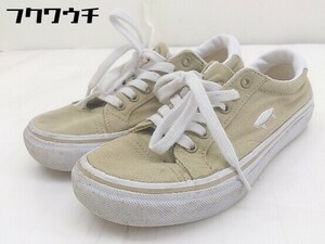 ◇ VANS ヴァンズ COURT ICON V311 スニーカー シューズ サイズ23cm ベージュ系 レディース