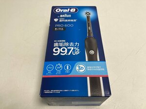 【★06-2056】■未使用■BRAUN Oral-B PRO 600 電動ハブラシ（4686）