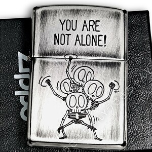 zippo☆YOU ARE NOT ARONE☆あなたは1人じゃない☆ライター