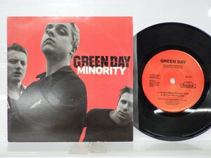【US盤】Green Day(グルーン・デイ)「Minority」EP（7インチ）/Adeline Records(AR013)/ロック