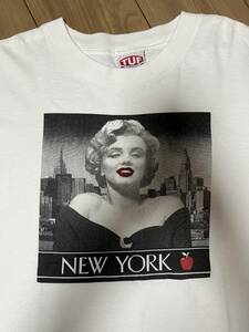 90s USA製 XL Marilyn Monroe マリリンモンロー ビンテージ プリント Tシャツ アートT 検　バンドT ラップT　bjork supreme stussy RRL 80s
