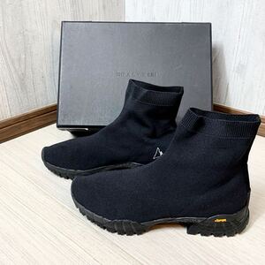 未使用　1017 ALYX 9SM アリクス ソックススニーカー メンズ　シューズ　ハイカット　ショートブーツ KNIT HIKING BOOT 42 ブラック　27cm