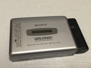 SONY　カセットウォークマン　ポータブルカセットプレーヤー　WM-GX622 ジャンク 通電確認済み 電池ボックス付