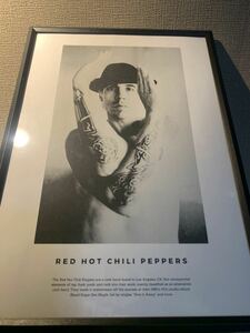 RED HOT CHILI PEPPERS レッチリ B5 ポスター 額付き送料込み ②