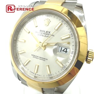 ROLEX ロレックス 126303 デイトジャスト41 ランダムシリアル 自動巻 コンビ 腕時計 シルバー メンズ【中古】