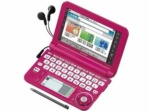 シャープ Brain カラー電子辞書 中学生向け ピンク色 PW-G4200-P(中古品)