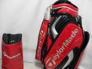 TaylorMade テーラーメイド TP ツアープリファード 9.0型★中古★(REDxSILVER)ゴルフ キャディバック