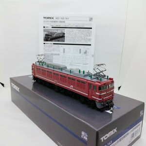 TOMIX HO-163 JR EF81 600形 電気機関車 JR貨物更新車 両ヘッド点灯OK 動作良好 美品