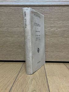 UTOPIA☆THOMAS MORE☆昭和27年☆研究社☆戸川秋骨註訳☆厨川文夫改訂☆☆ユースドクリックポスト☆洋書☆古書☆古本☆哲学☆ヴィンテージ