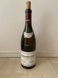 『空き瓶』DRC Romanee-conti ロマネコンティ 2010コルク付き
