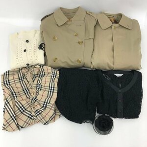 GUCCI / Burberrys / DOLCE & GABBAN ワンピース コート カーディガン ドレス 5点まとめ【CDAX4015】