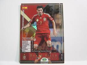 WCCF 2013-2014 SPS-EXT ダビド・ビジャ　David Villa 1981 Spain national team La Roja 13-14 Extra Card