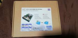 新品・未開封　ACARD ANS-9010B RAM ディスク　ラム・ディスク　RAM　DISK DDR2 最大　48ＧＢ