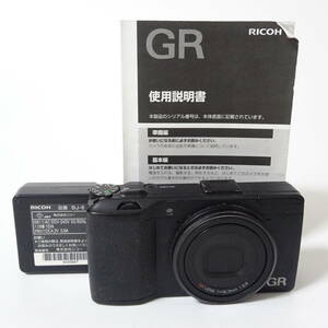 リコー GR f=18.3mm 1:2.8 コンパクトデジタルカメラ 使用感有 Ricoh 動作未確認 ジャンク品 60サイズ発送 KK-2655973-84-mrrz