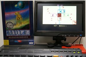 MSX2 M.U.L.E. ミュール / MULE STRATEGIC SIMULATION GAME / 3.5インチ2DD / BPS ELECTRONIC ARTS