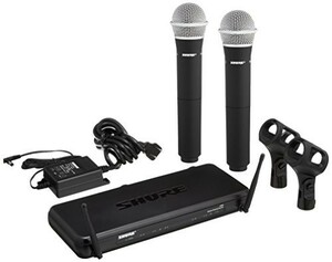 SHURE ワイヤレスシステム SVXシリーズ SVX288/PG28 ボーカル向け ハンドヘ