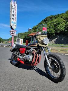 当時物 国内登録 昭和52年式 1977年式 HONDA CB750FOUR-K K7 CB750F CB750E 車検付 カミナリ族 絶版車 旧車 旧車會 族車チョッパー