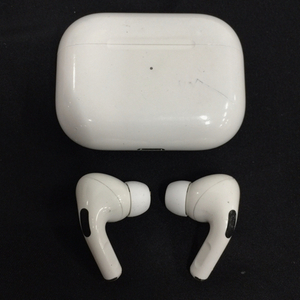 1円 Apple AirPods Pro MWP22J/A A2190 A2083 A2084 ワイヤレスイヤホン オーディオ機器 通電動作確認済