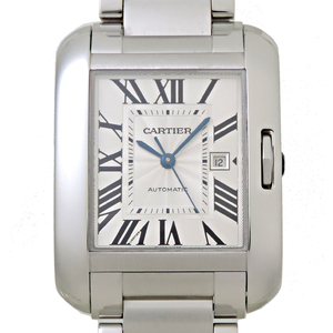［飯能本店］CARTIER カルティエ タンクアングレーズ ウォッチ LM W5310009 腕時計 レディース DH81131