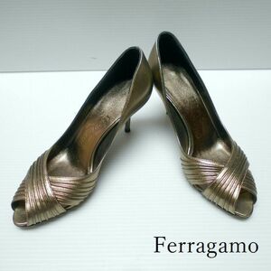 879776 Ferragamo フェラガモ パンプス 5C