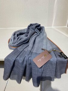 Loro Piana イタリア　ロロピアーナ　マフラー　ストール　 やわらかい カシミア100％　タグと箱付き