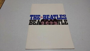 ▲　ビートルズ　【　the beatles in japan 1966日本公演 パンフレット　】　※管理番号 pa2398