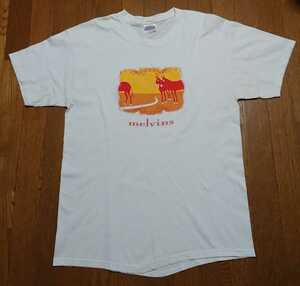 送料　melvins Tシャツ USED L メルヴィンズ／（検） nirvana meat puppets soundgarden sonic youth boredoms dinosaur.jr bikini kill