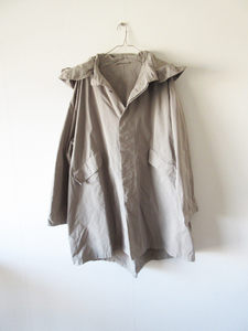 R&D.M.Co- / オールドマンズテーラー GARMENT DYE HOODIE COAT F GRAY * ガーメントダイ フード コート ジャケット