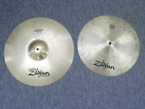 ☆ Zildjian ジルジャン MEDIUM CRASH 18/45cm ROCK CRASH 16/40cm シンバル2枚セット ☆ジャンク☆