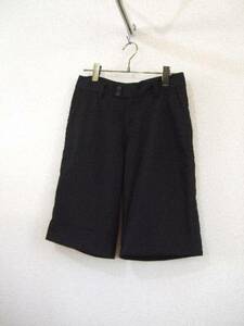 naturalcouture黒ハーフパンツ（USED)71115