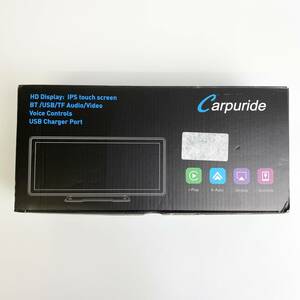 【1円オークション】 ディスプレイオーディオ Carpuride ポータブルナビ CarPlay Android HD IPS タッチスクリーン TS01B001311