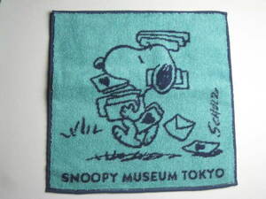 スヌーピーミュージアム SNOOPY MUSEUM TOKYO ミニタオル レター　送料無料　PEANUTS　スヌーピー　タオル