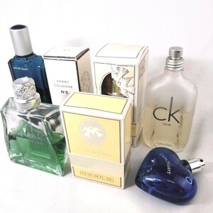 27 ★ 1円〜【ブランド香水7点セット】 Calvin Klein ck one / SAMOURAI サムライ / Nina Ricci / EDP EDT EDC / SP / 香水 フレグランス