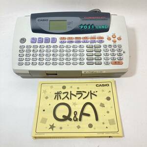 CASIO カシオ ポストランド HV-270L 年賀状 名刺 はがき 作成 印刷機 プリンター ポストカード 通電のみ 現状品