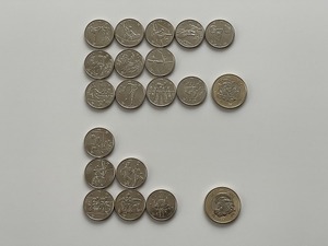 【送料無料・未使用品】東京2020オリンピック・パラリンピック競技大会　2次～4次記念貨幣　20種セット