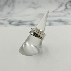 ◆【売り切り】TIFFANY&Co.ティファニー ナローリング 925刻印 シルバーアクセサリー ブランドアクセサリー 男女兼用 直径約15.55mm